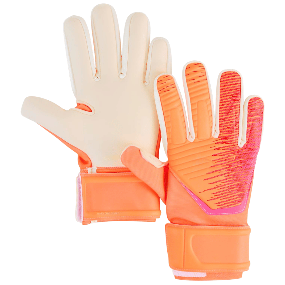 Untitled design - 2026-08-19T200342.231 Orange and White Negative Cut Goalkeeper Gloves - Image 1